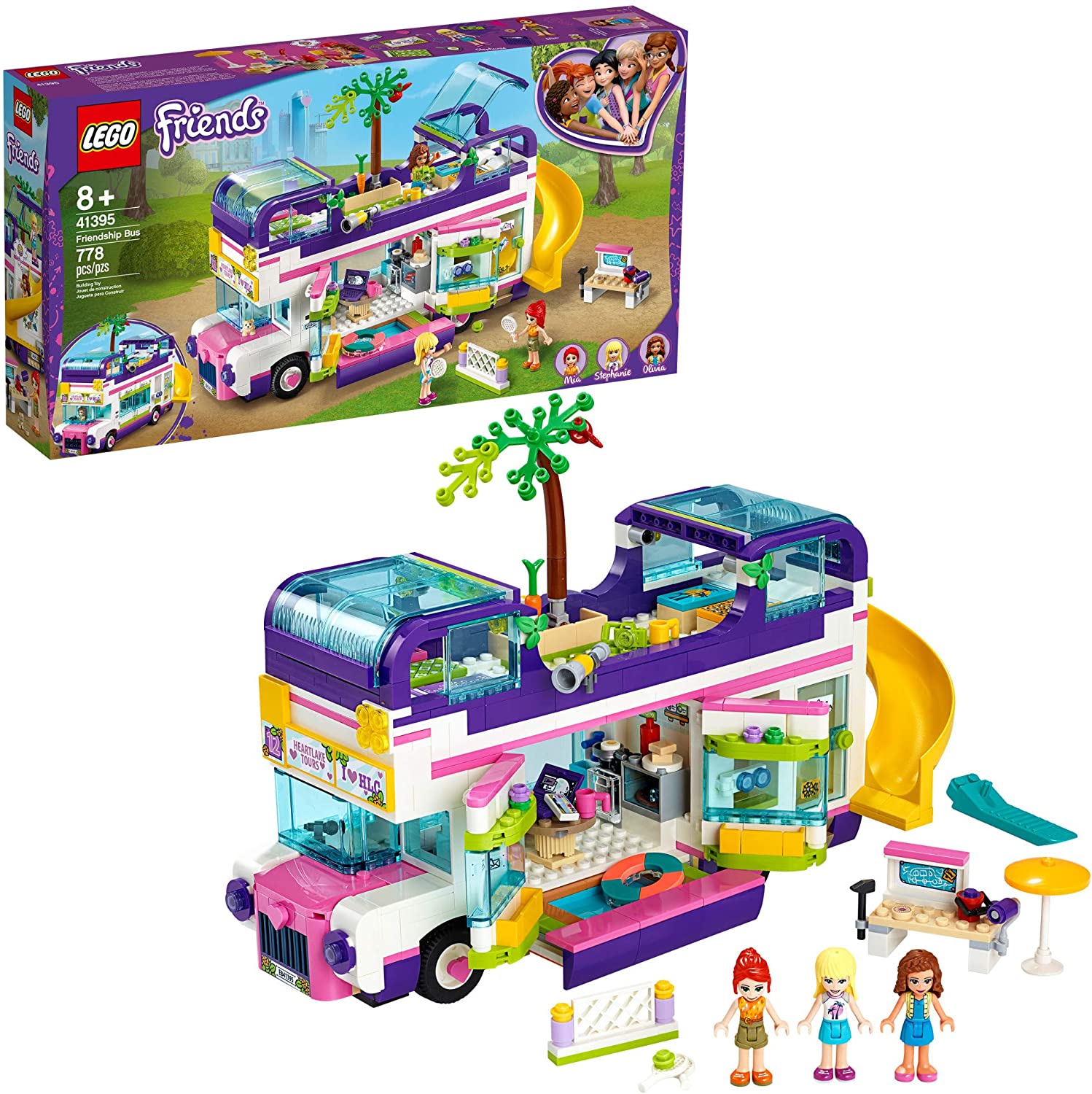 LEGO Friends: Friendship Bus  - 778 Piece Building Kit [LEGO, #41395] LEGO LEGO   