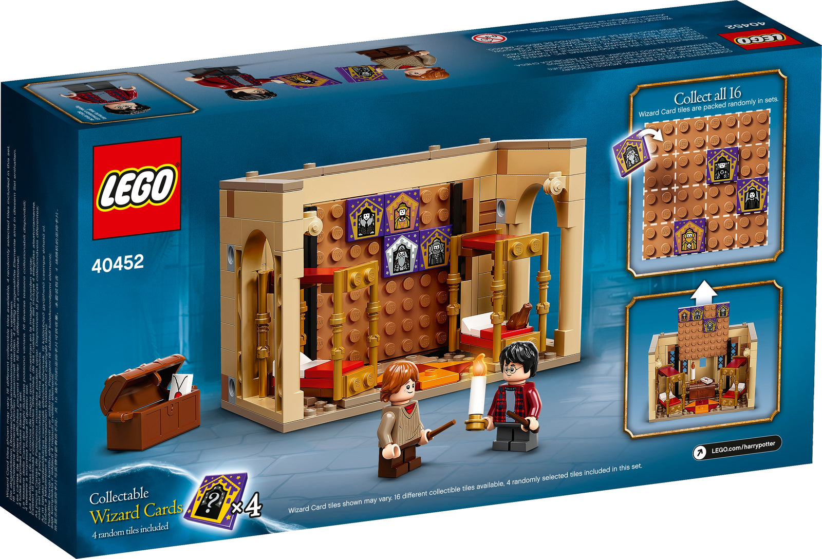 LEGO Harry Potter: Hogwarts Gryffindor Dorms - 148 Piece Building Kit [LEGO, #40452] LEGO LEGO   