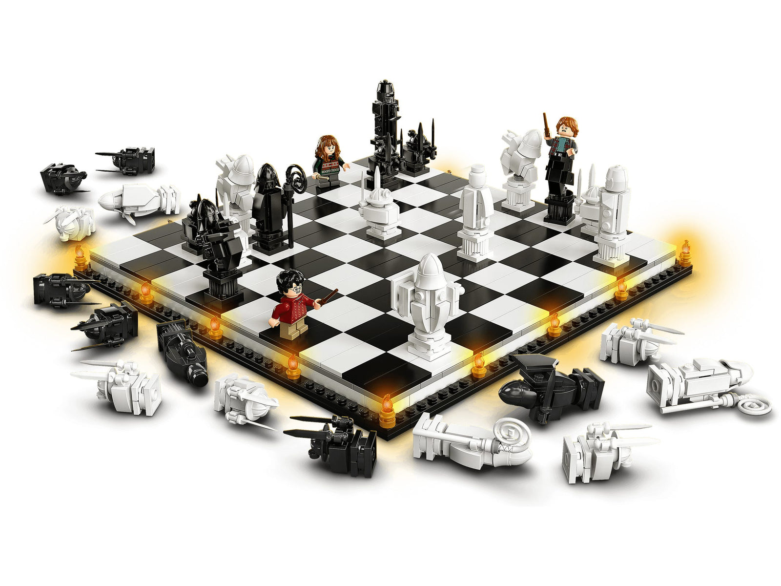 LEGO Harry Potter: Hogwarts Wizard's Chess - 876 Piece Building Kit [LEGO, #76392] LEGO LEGO   