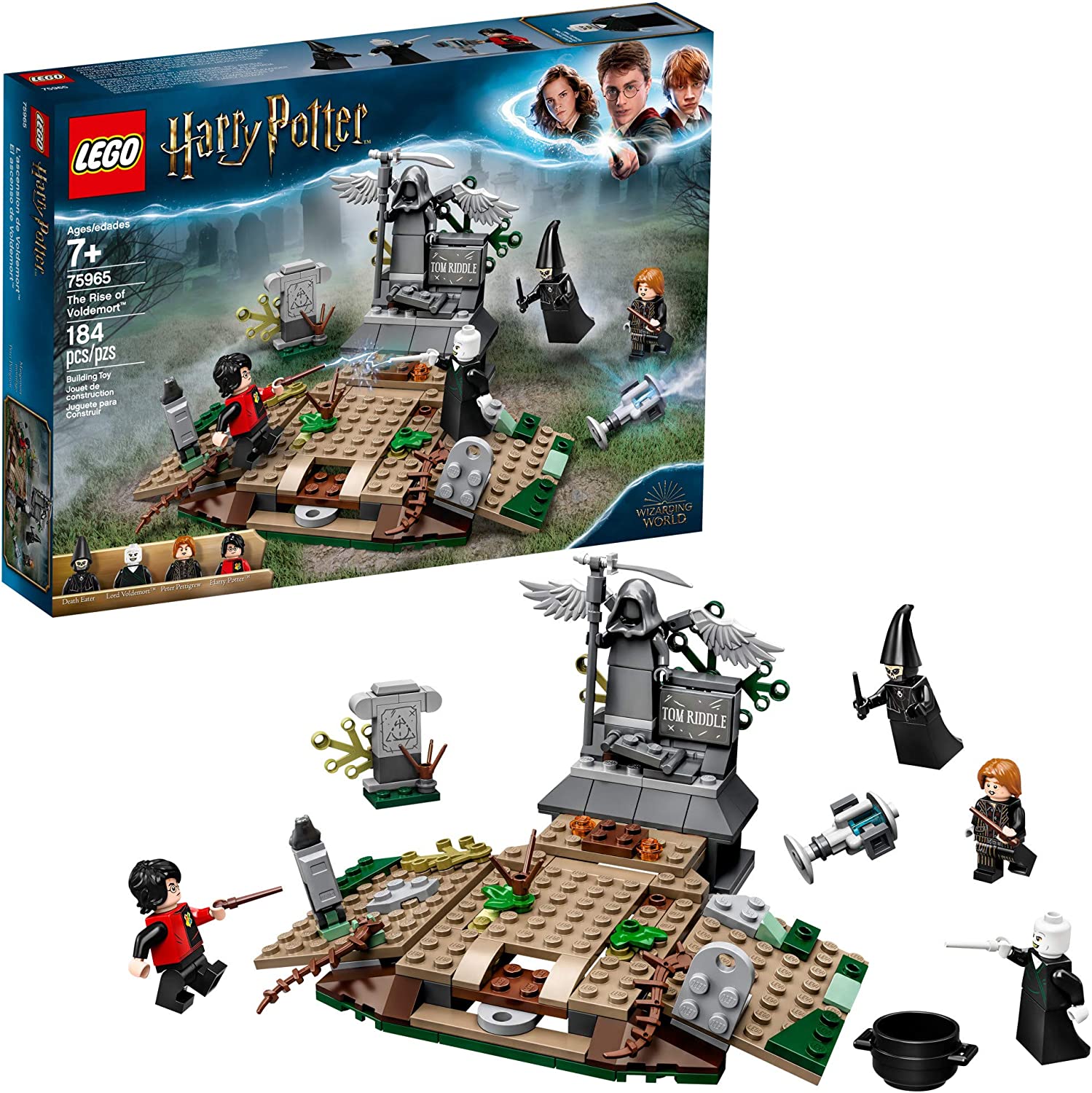LEGO Harry Potter: The Rise of Voldemort - 184 Piece Building Kit [LEGO, #75965] LEGO LEGO   