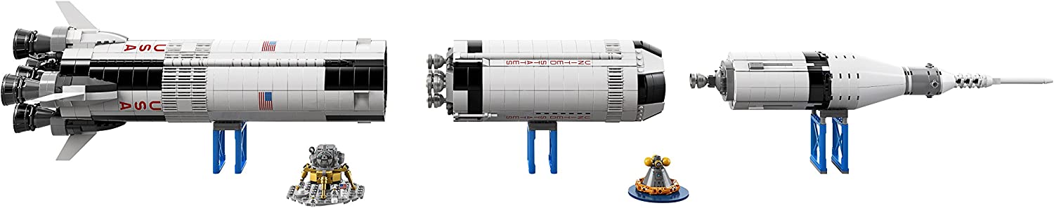 LEGO Ideas: NASA Apollo Saturn V - 1969 Piece Building Kit [LEGO #92176] LEGO LEGO