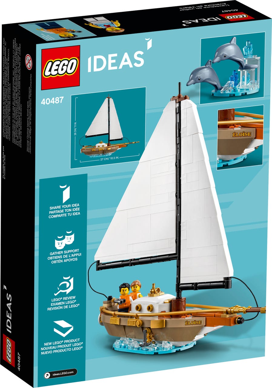 LEGO Ideas: Sailboat Adventure - 330 Piece Building Kit [LEGO, #40487] LEGO LEGO   