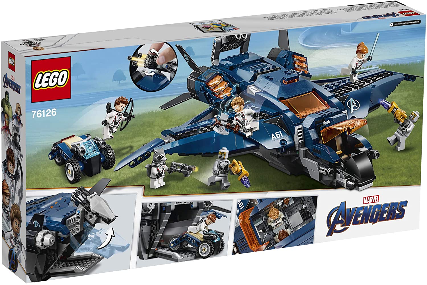 LEGO: Marvel [Avengers Ultimate Quinjet #76127] LEGO LEGO