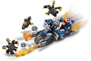 LEGO Marvel Avengers: Captain America - Outriders Attack - 167 Piece Building Kit [LEGO, #76123] LEGO LEGO   