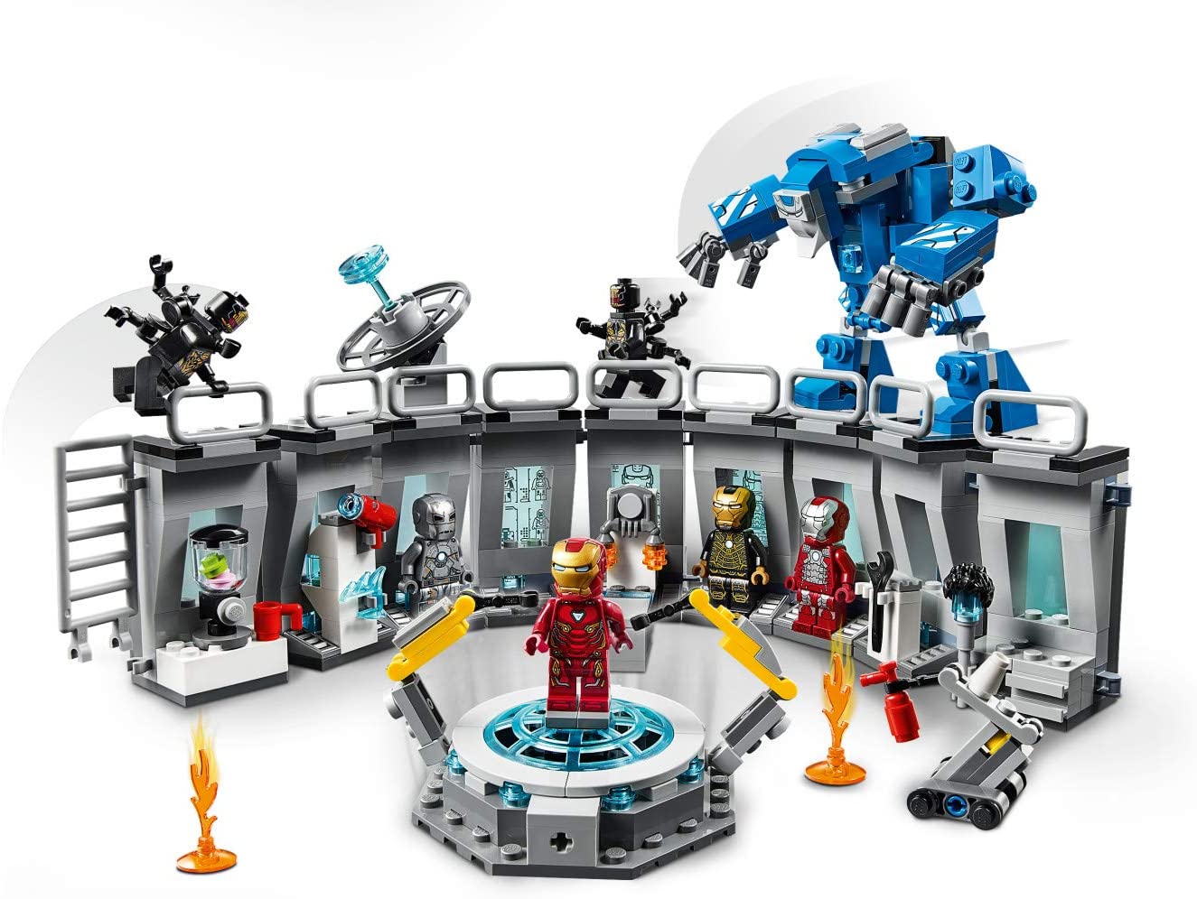 LEGO Marvel Avengers: Iron Man Hall of Armor - 524 Piece Building Kit [LEGO, #76125] LEGO LEGO   