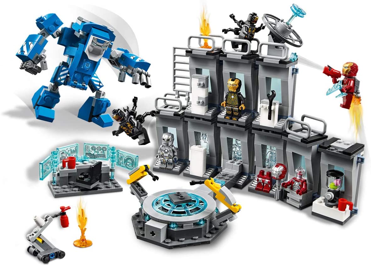 LEGO Marvel Avengers: Iron Man Hall of Armor - 524 Piece Building Kit [LEGO, #76125] LEGO LEGO   