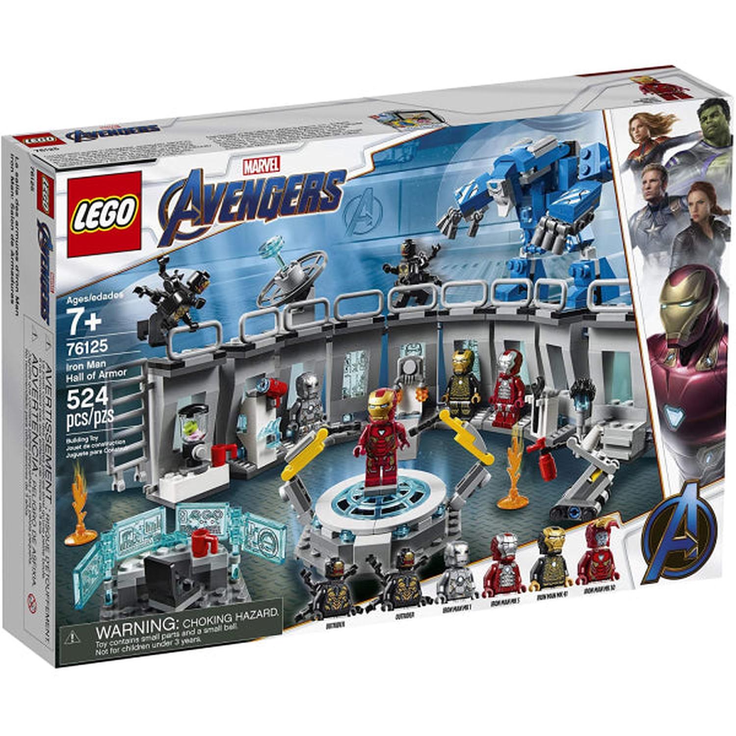 LEGO Marvel Avengers: Iron Man Hall of Armor - 524 Piece Building Kit [LEGO, #76125] LEGO LEGO   