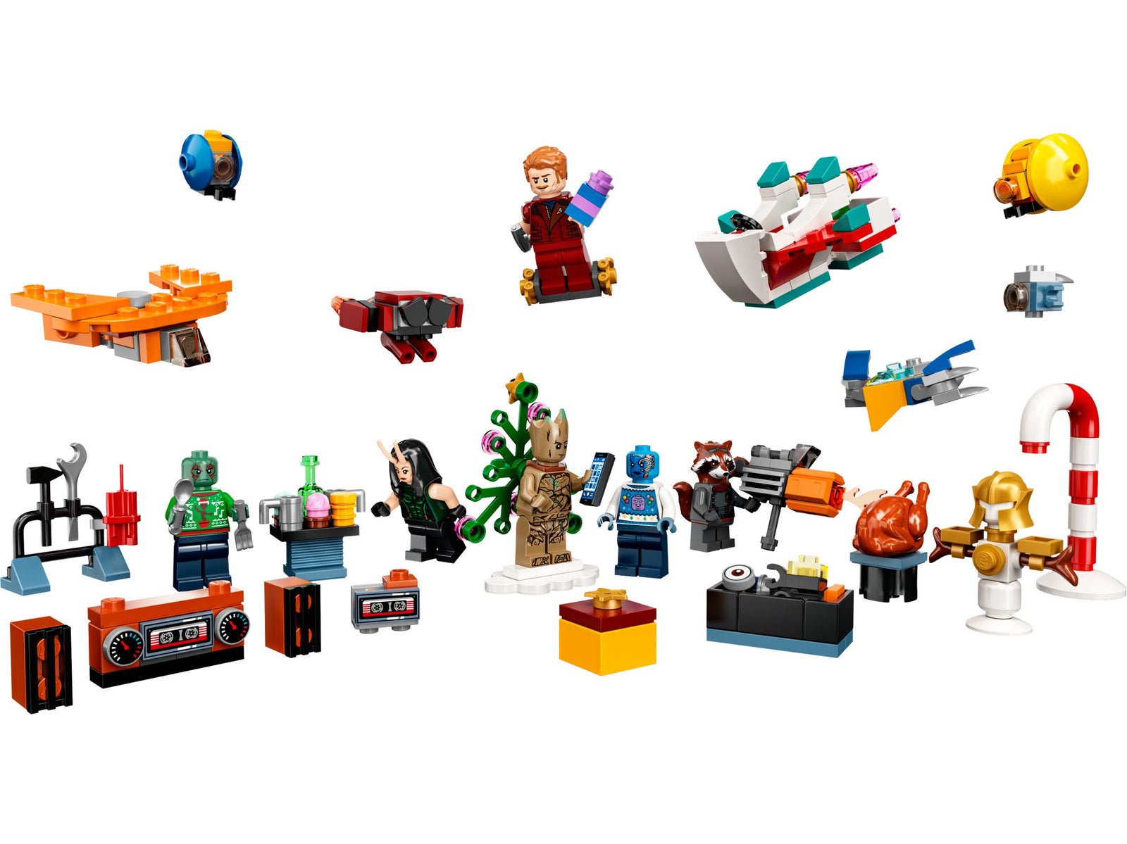 LEGO Marvel Guardians of the Galaxy: Advent Calendar 2022 - 268 Piece Building Kit [LEGO #76231] LEGO LEGO