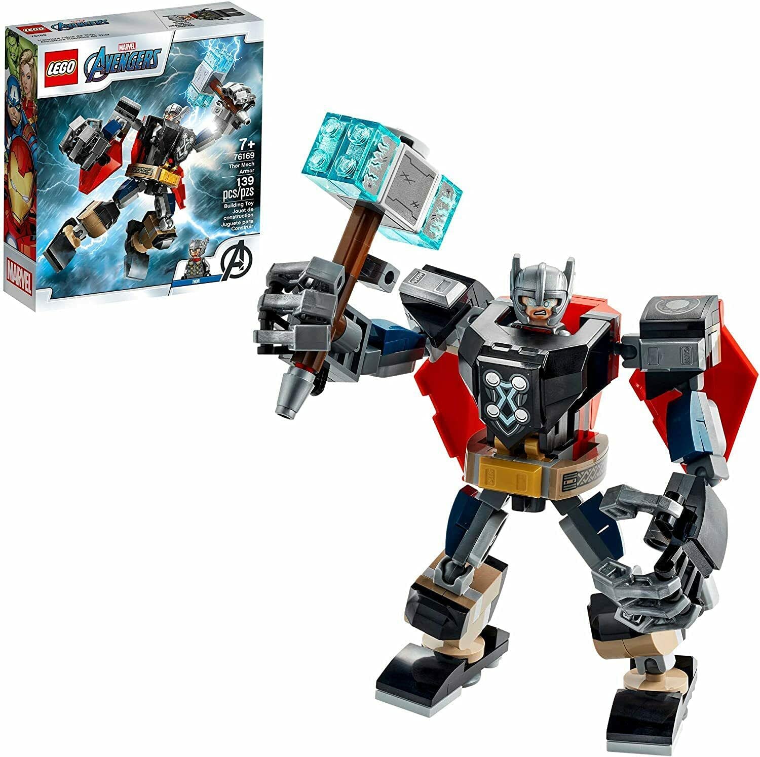 LEGO Marvel: Mech Armor Collection 3-in-1 Pack - 385 Piece Building Kit [LEGO, #66671] LEGO LEGO   
