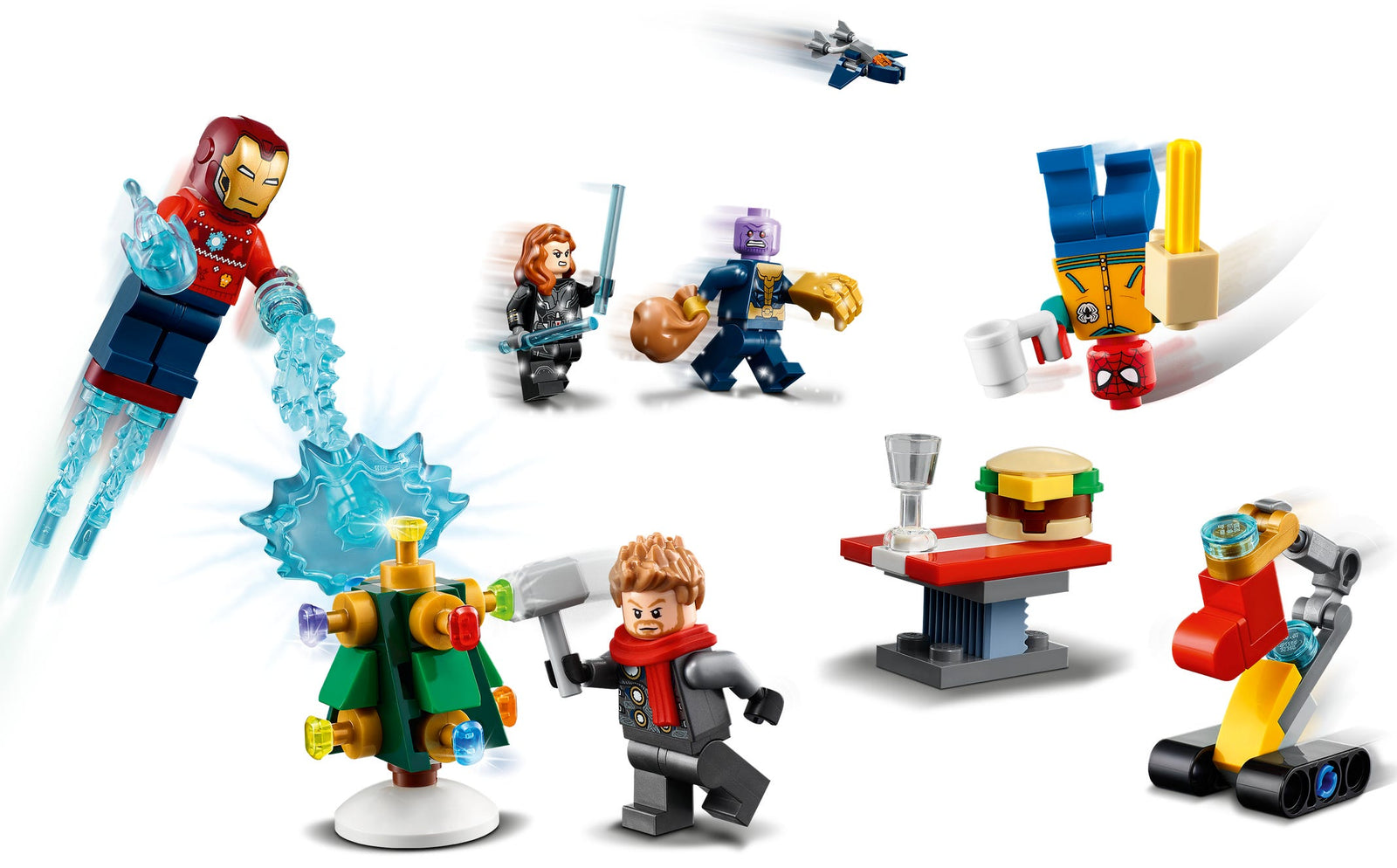LEGO Marvel Avengers: The Avengers Advent Calendar - 298 Piece Building Kit [LEGO, #76196] LEGO LEGO   