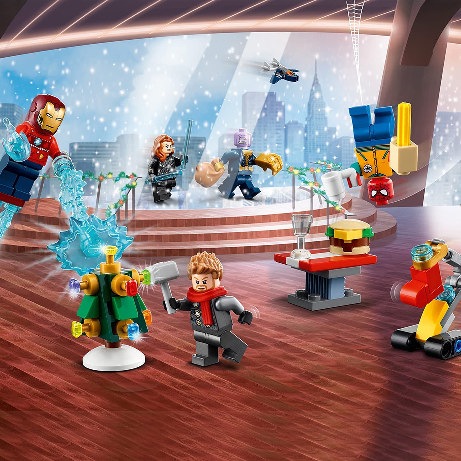 LEGO Marvel Avengers: The Avengers Advent Calendar - 298 Piece Building Kit [LEGO, #76196] LEGO LEGO   