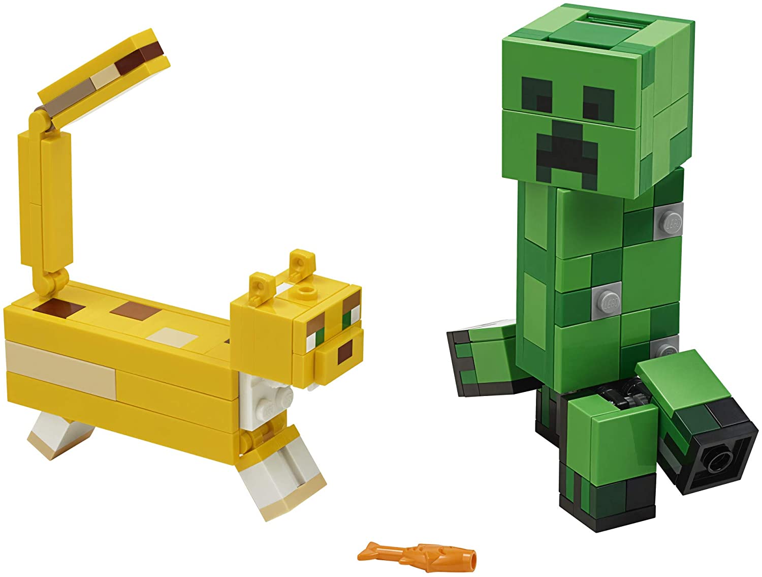 LEGO Minecraft: BigFig Creeper and Ocelot - 184 Piece Building Kit [LEGO, #21156] LEGO LEGO   