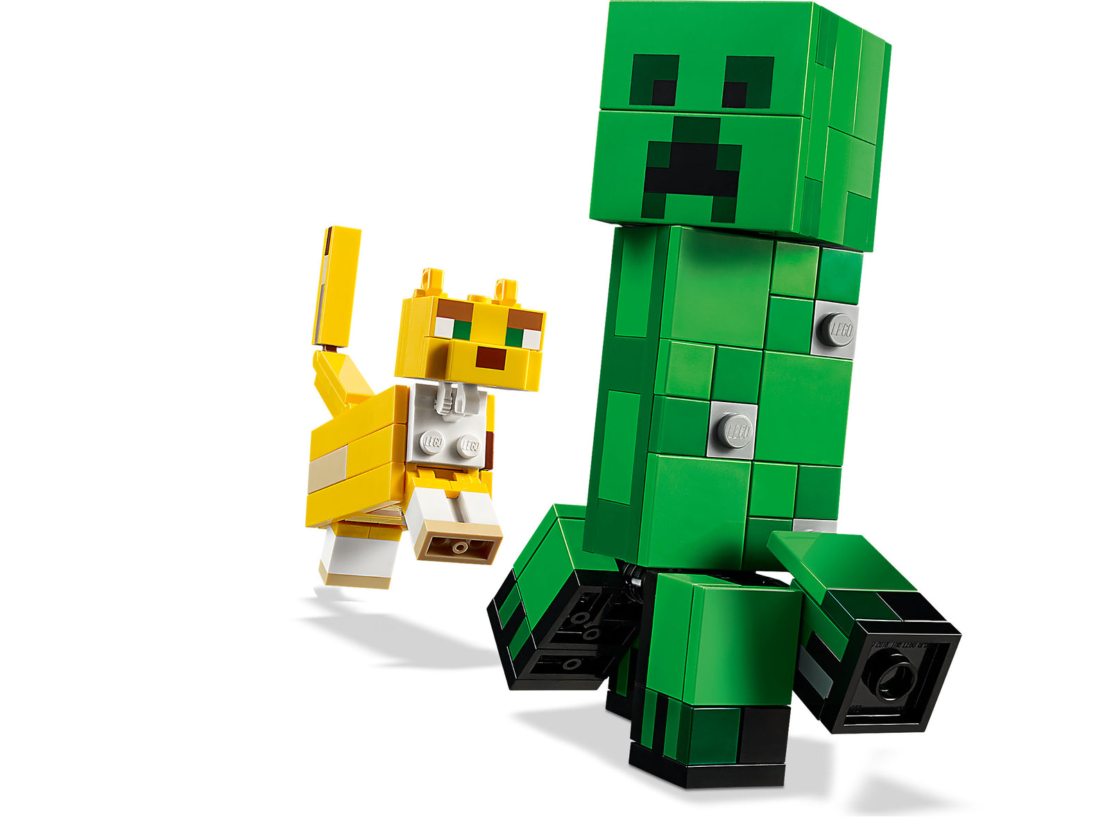 LEGO Minecraft: BigFig Creeper and Ocelot - 184 Piece Building Kit [LEGO, #21156] LEGO LEGO   
