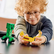 LEGO Minecraft: BigFig Creeper and Ocelot - 184 Piece Building Kit [LEGO, #21156] LEGO LEGO   