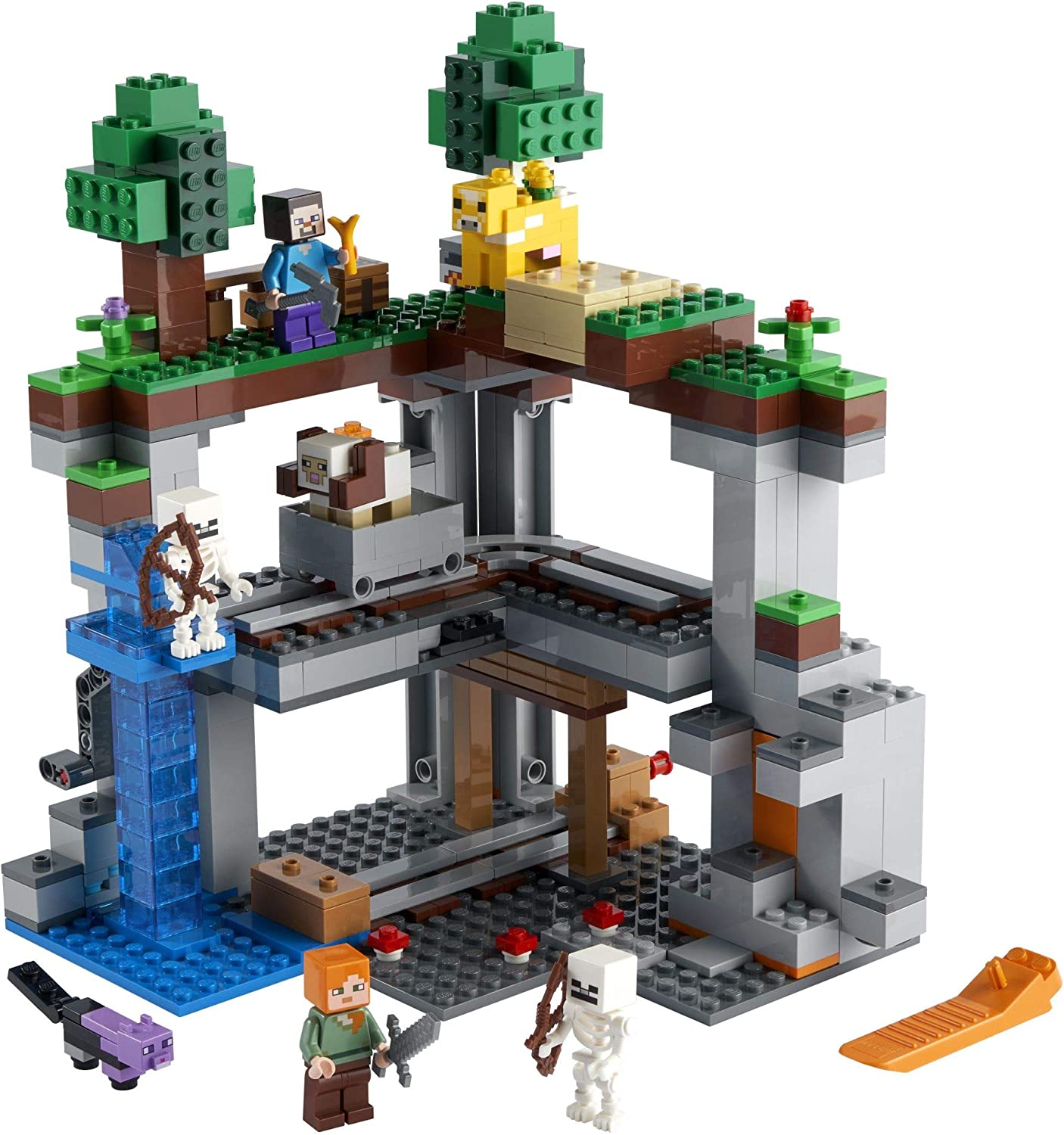 LEGO Minecraft: The First Adventure - 542 Piece Building Kit [LEGO, #21169 Ages 8+] LEGO LEGO   