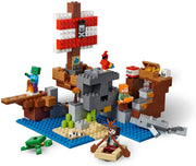 LEGO Minecraft: The Pirate Ship Adventure - 386 Piece Building Kit [LEGO, #21152] LEGO LEGO   