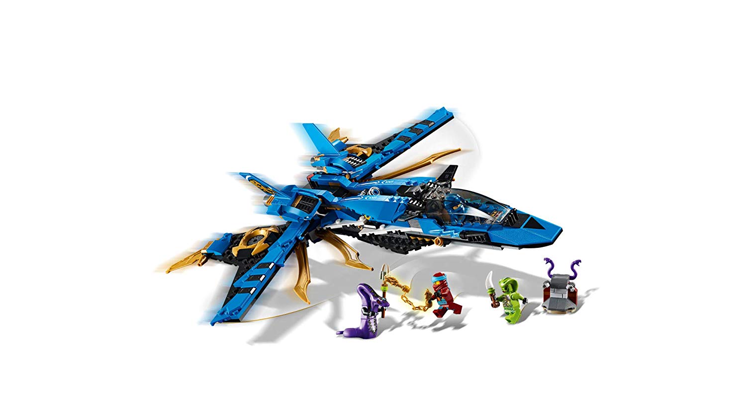 LEGO Ninjago Legacy: Jay's Storm Fighter - 490 Piece Building Kit [LEGO, #70668] LEGO LEGO   