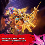LEGO Ninjago: Lloyd's Golden Ultra Dragon - 989 Piece Building Kit [LEGO, #71774] LEGO LEGO   