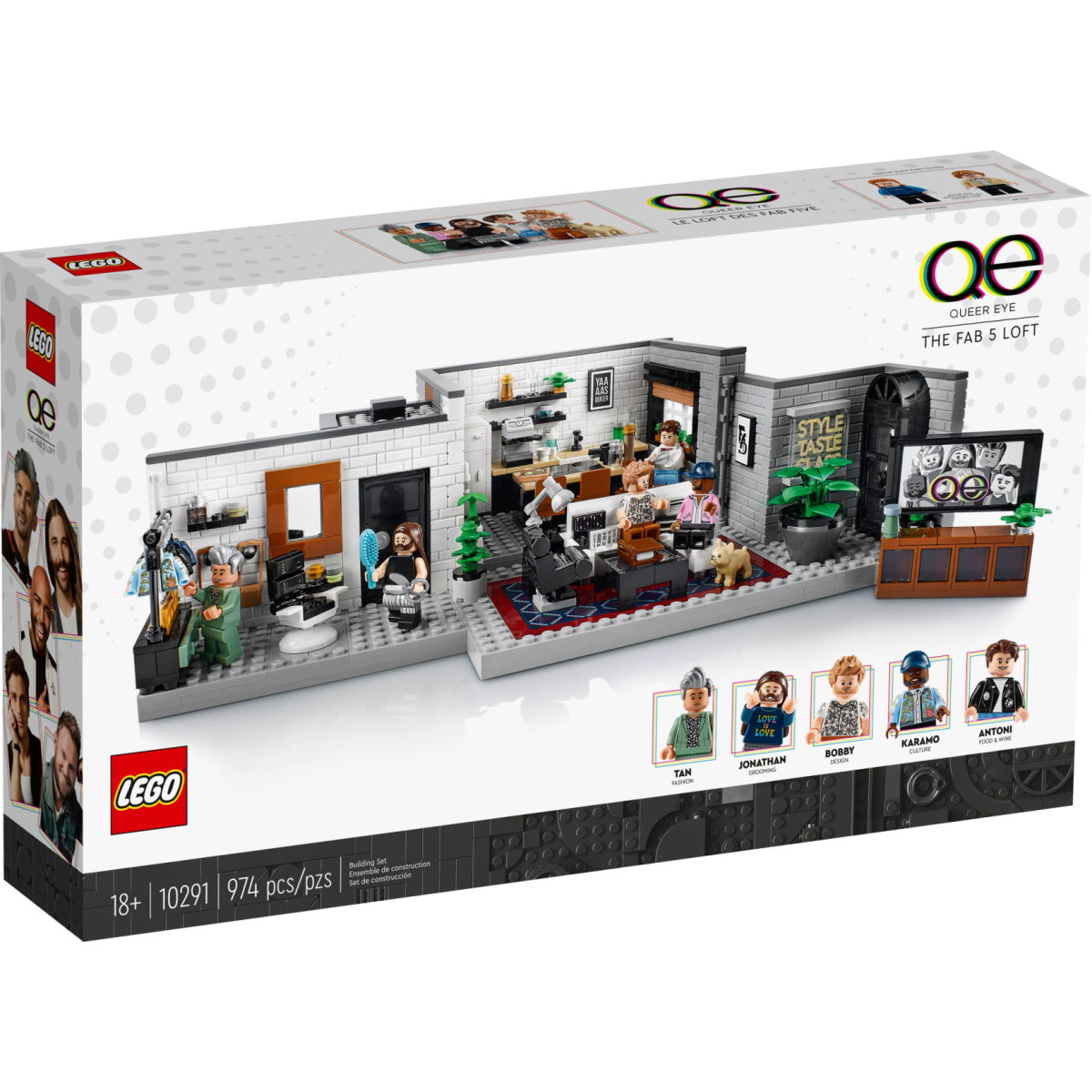 LEGO: Icons [Queer Eye - The Fab 5 Loft #10291] LEGO LEGO