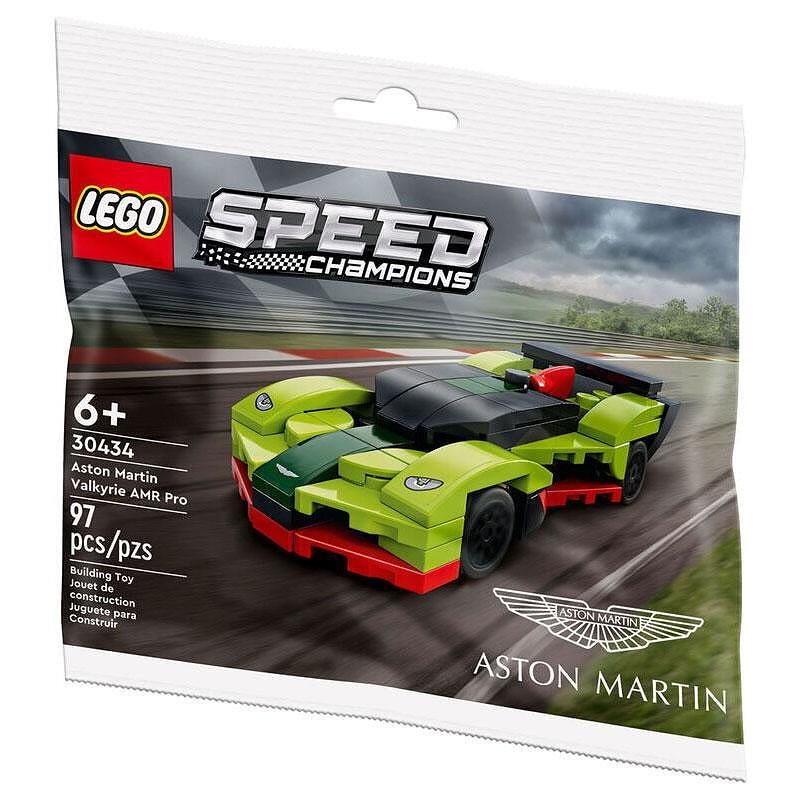 LEGO Speed Champions: Aston Martin Valkyrie AMR Pro - 97 Piece Building Set [LEGO, #30434] LEGO LEGO   