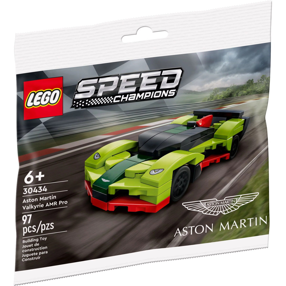 LEGO Speed Champions: Aston Martin Valkyrie AMR Pro - 97 Piece Building Set [LEGO, #30434] LEGO LEGO   