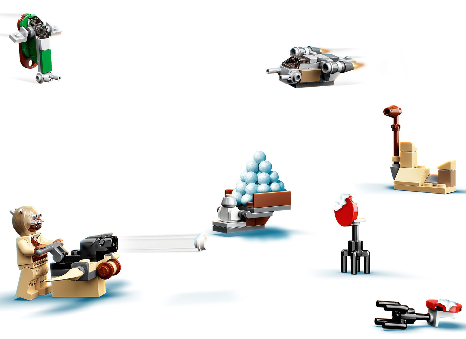 LEGO Star Wars: Advent Calendar 2021 - 335 Piece Building Kit [LEGO, #75307] LEGO LEGO   