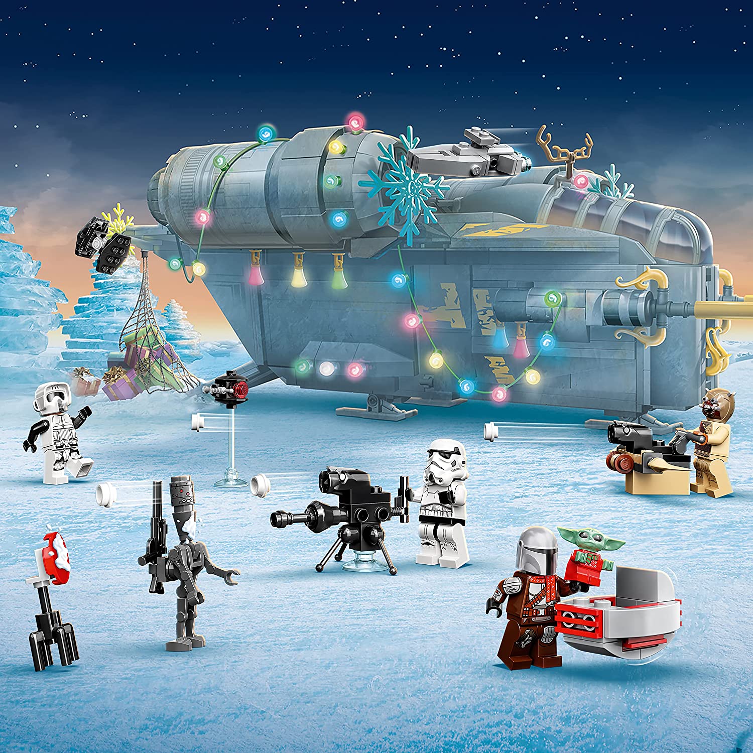 LEGO Star Wars: Advent Calendar 2021 - 335 Piece Building Kit [LEGO, #75307] LEGO LEGO   