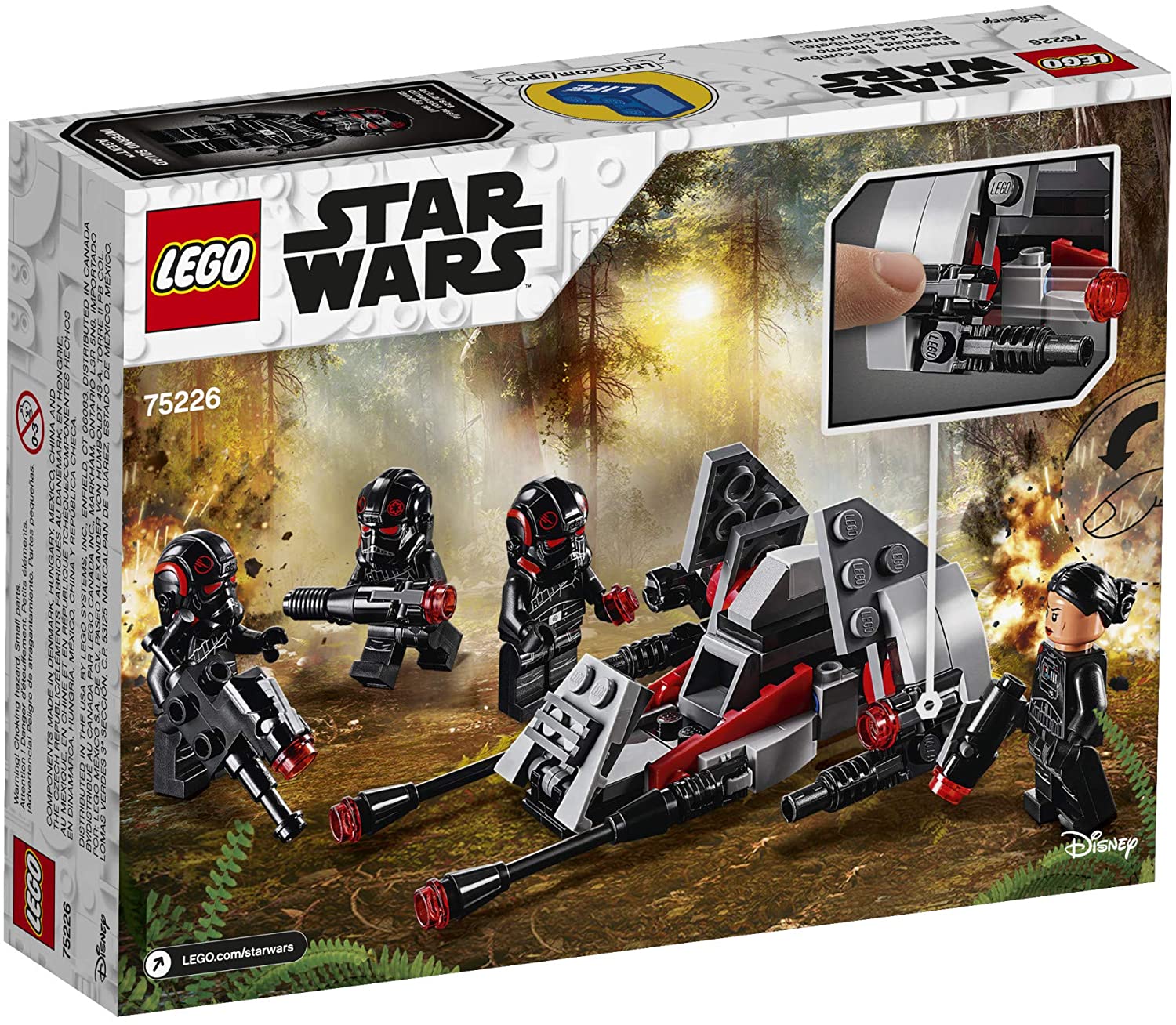 LEGO Star Wars: Inferno Squad Battle Pack - 118 Piece Building Kit [LEGO, #75226] LEGO LEGO   