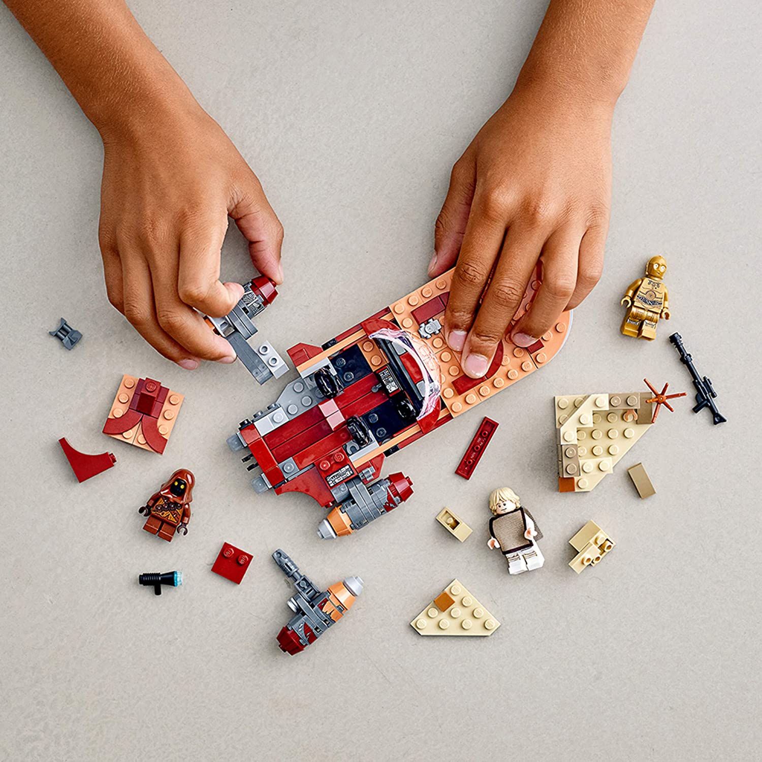 LEGO Star Wars: Luke Skywalker's Landspeeder - 236 Piece Building Kit [LEGO, #75271] LEGO LEGO   