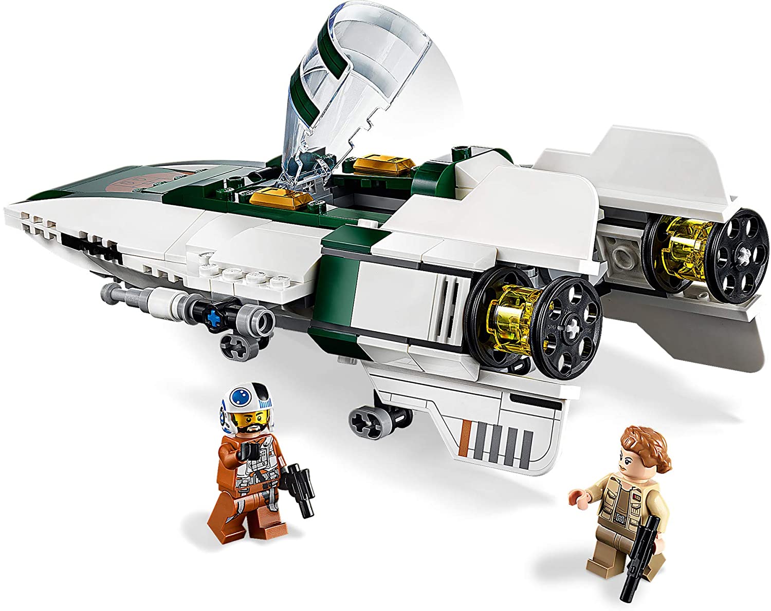 LEGO Star Wars: Resistance A-Wing Starfighter - 269 Piece Building Kit [LEGO, #75248] LEGO Lindt   
