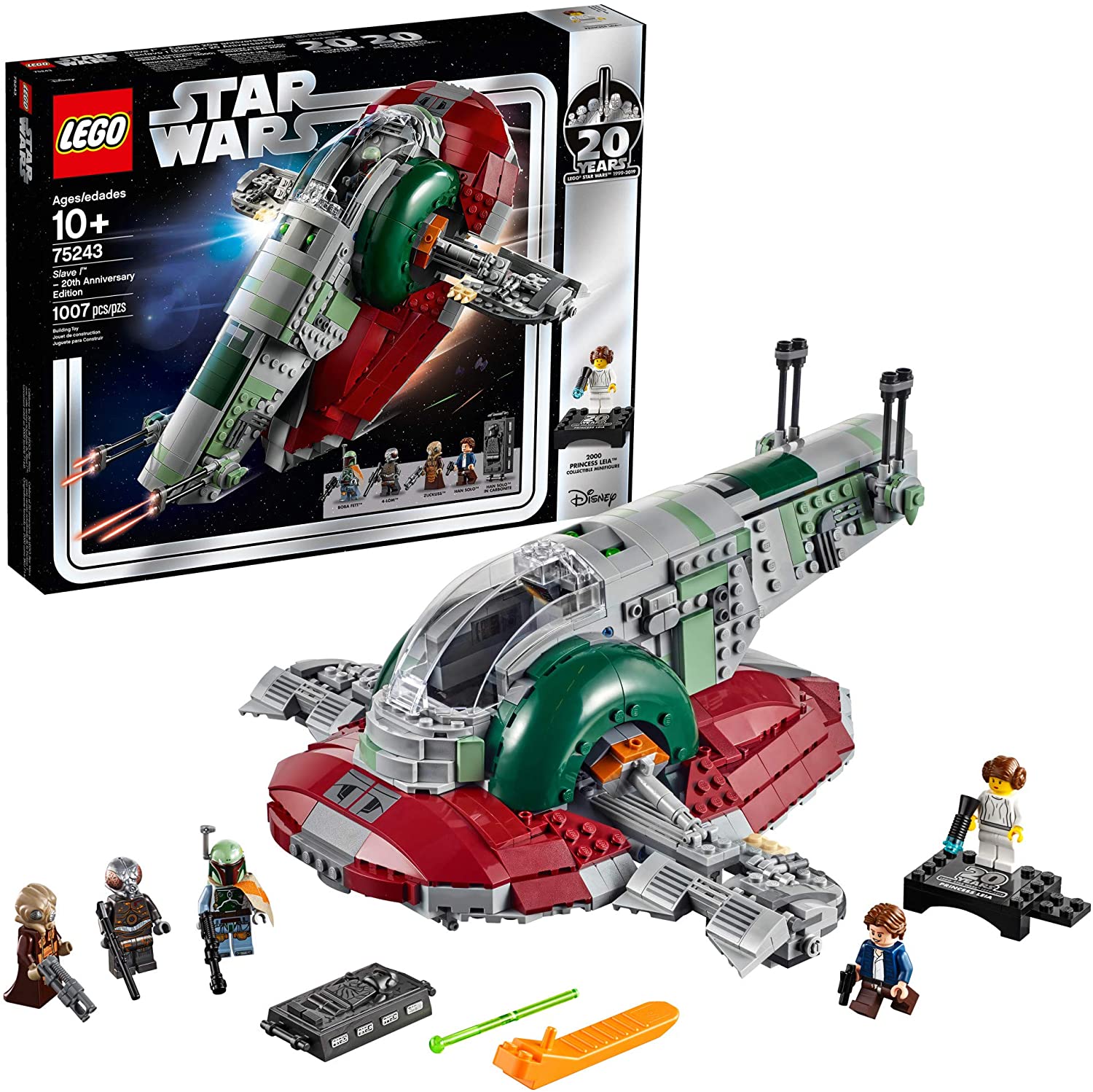 LEGO Star Wars: Slave l - 20th Anniversary Edition - 1007 Piece Building Kit [LEGO, #75243] LEGO LEGO   