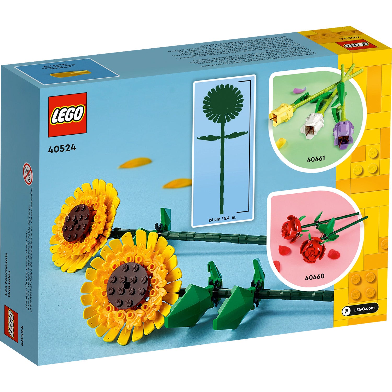 LEGO Sunflowers - 191 Piece Building Kit [LEGO, #40524] LEGO LEGO   