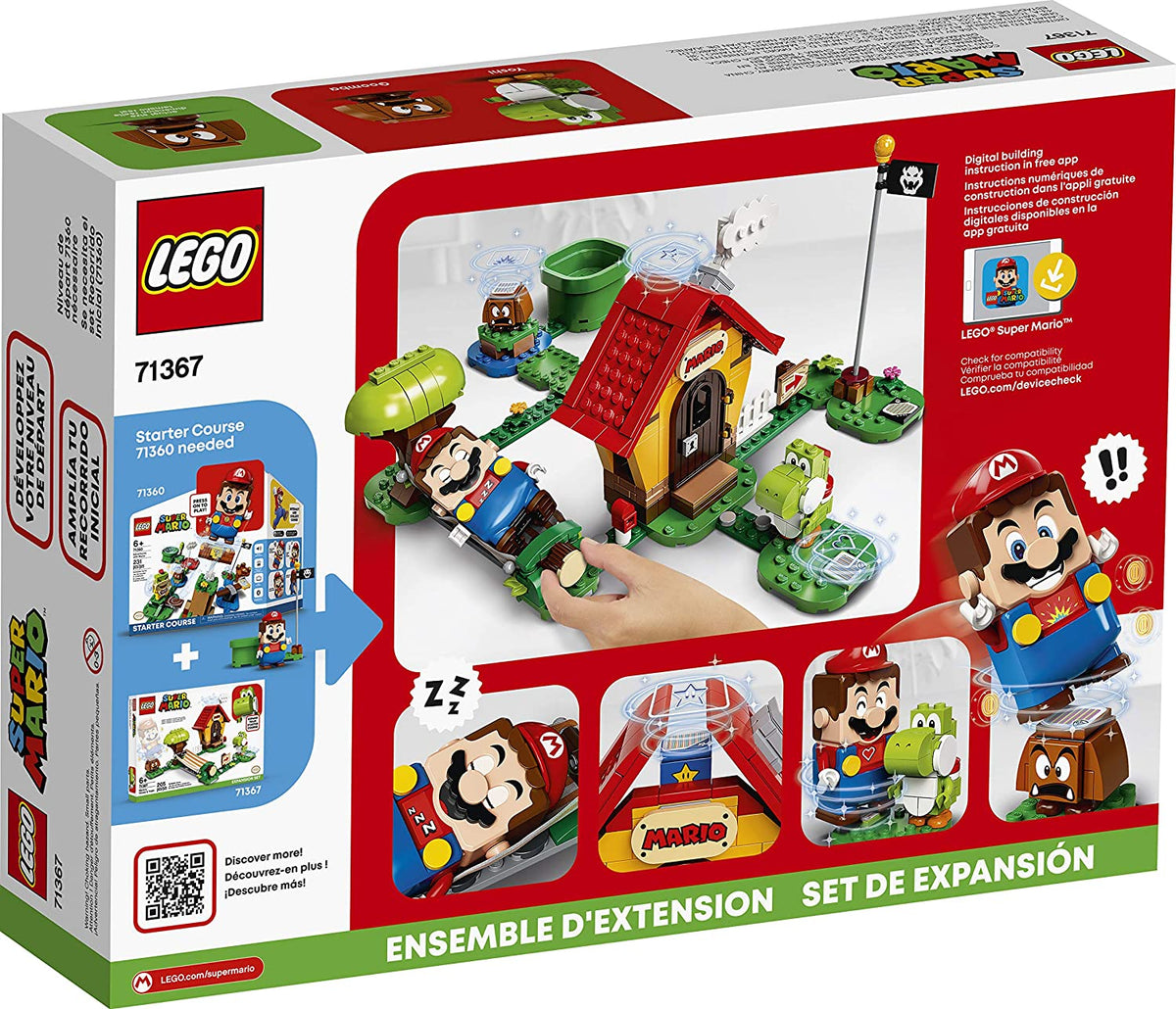 LEGO Super Mario: Mario's House & Yoshi Expansion Set - 205 Piece Building Kit [LEGO, #71367] LEGO LEGO   