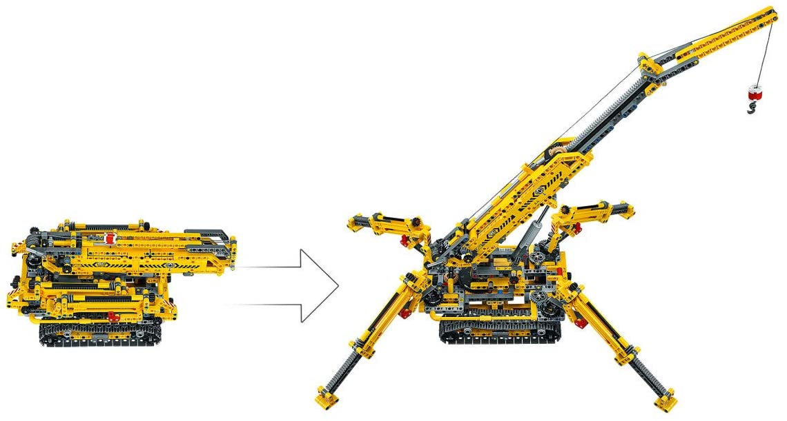 LEGO Technic: Compact Crawler Crane - 920 Piece Building Kit [LEGO, #42097] LEGO LEGO   