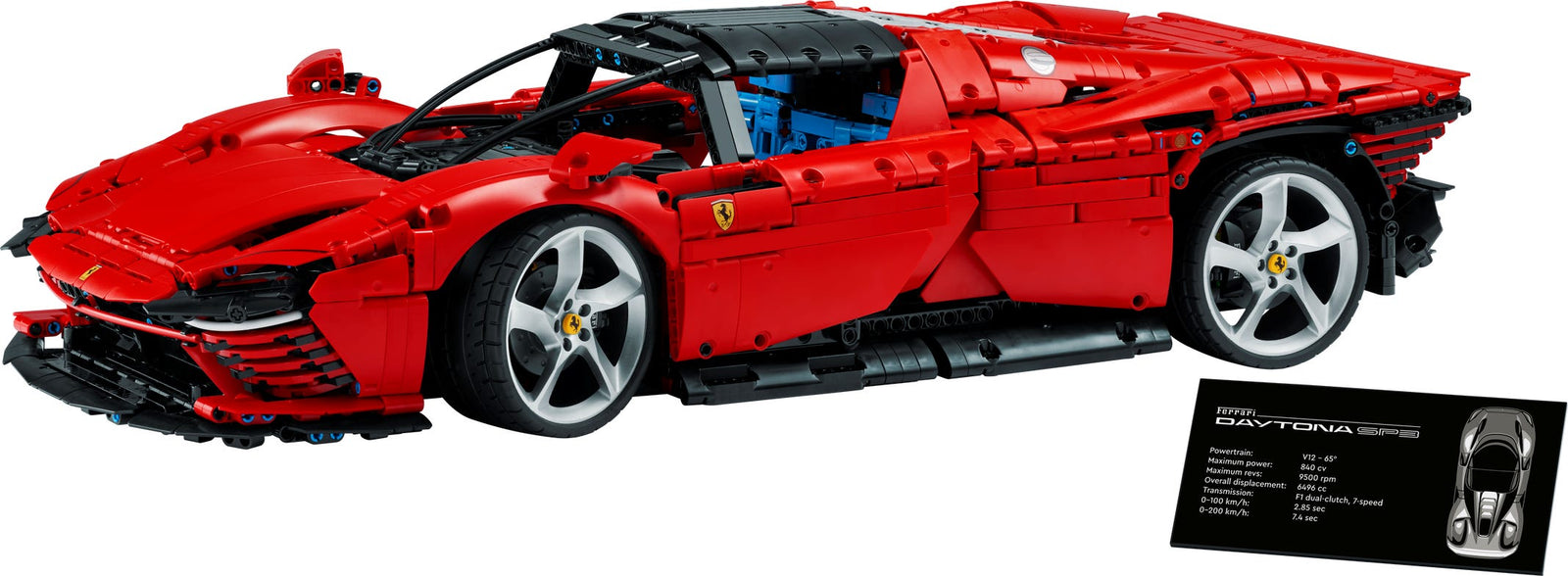 LEGO Technic: Ferrari Daytona SP3 - 3778 Piece Building Kit [LEGO, #42143] LEGO LEGO   