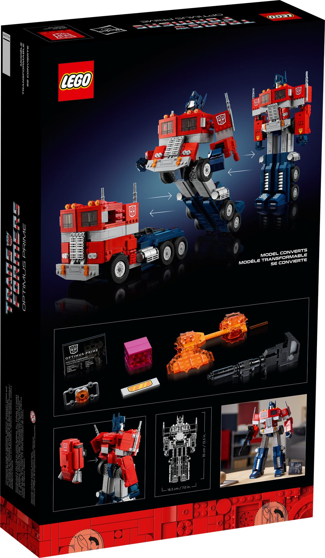 LEGO: Icons [Optimus Prime #10302] LEGO LEGO
