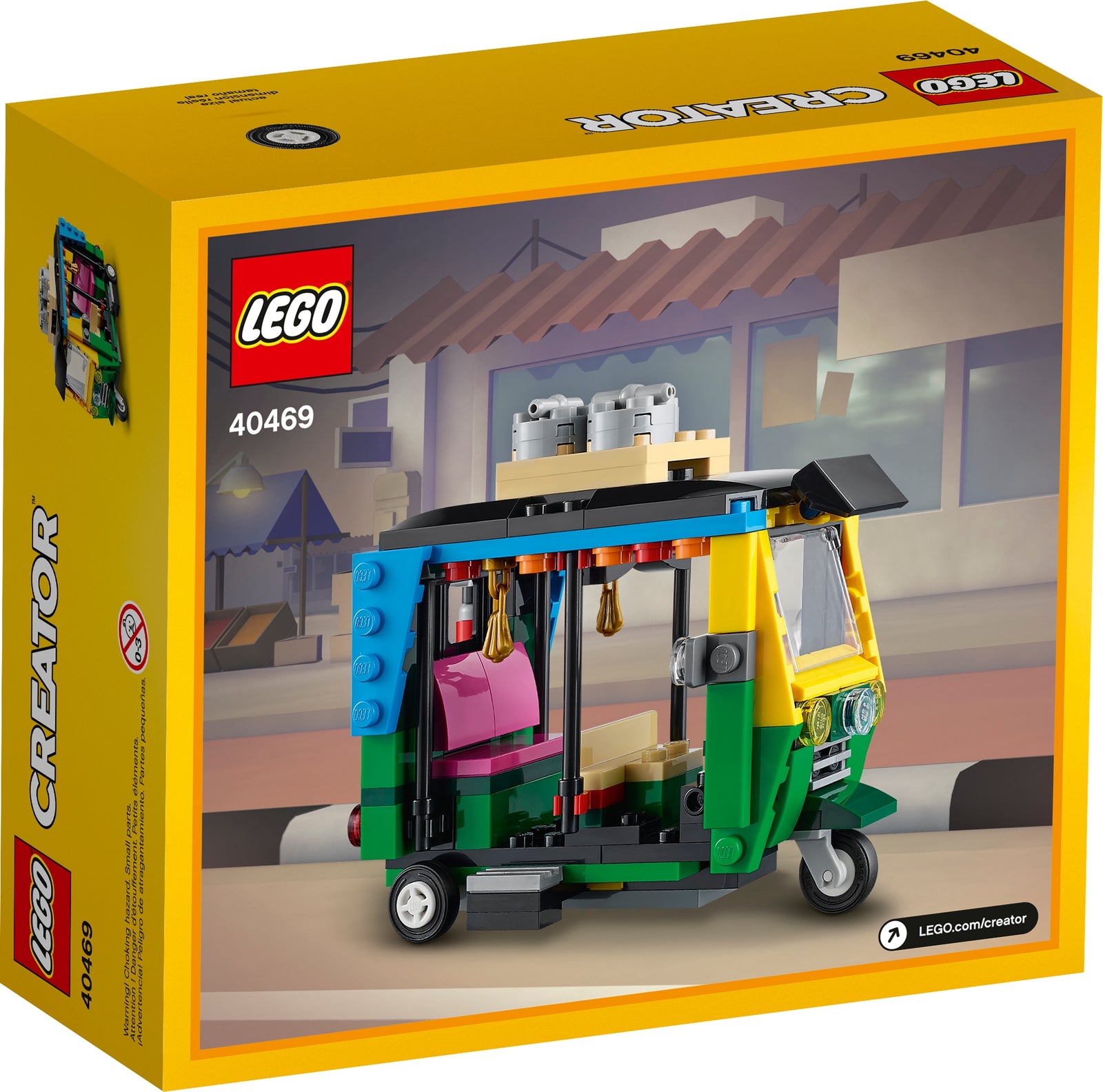 LEGO TukTuk - 155 Piece Building Kit [LEGO, #40469] LEGO LEGO   