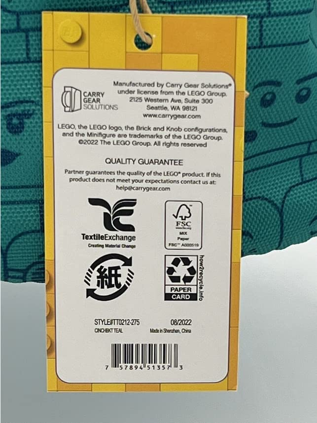 LEGO: Promotional [Drawstring Brick Bag #5007488] LEGO LEGO