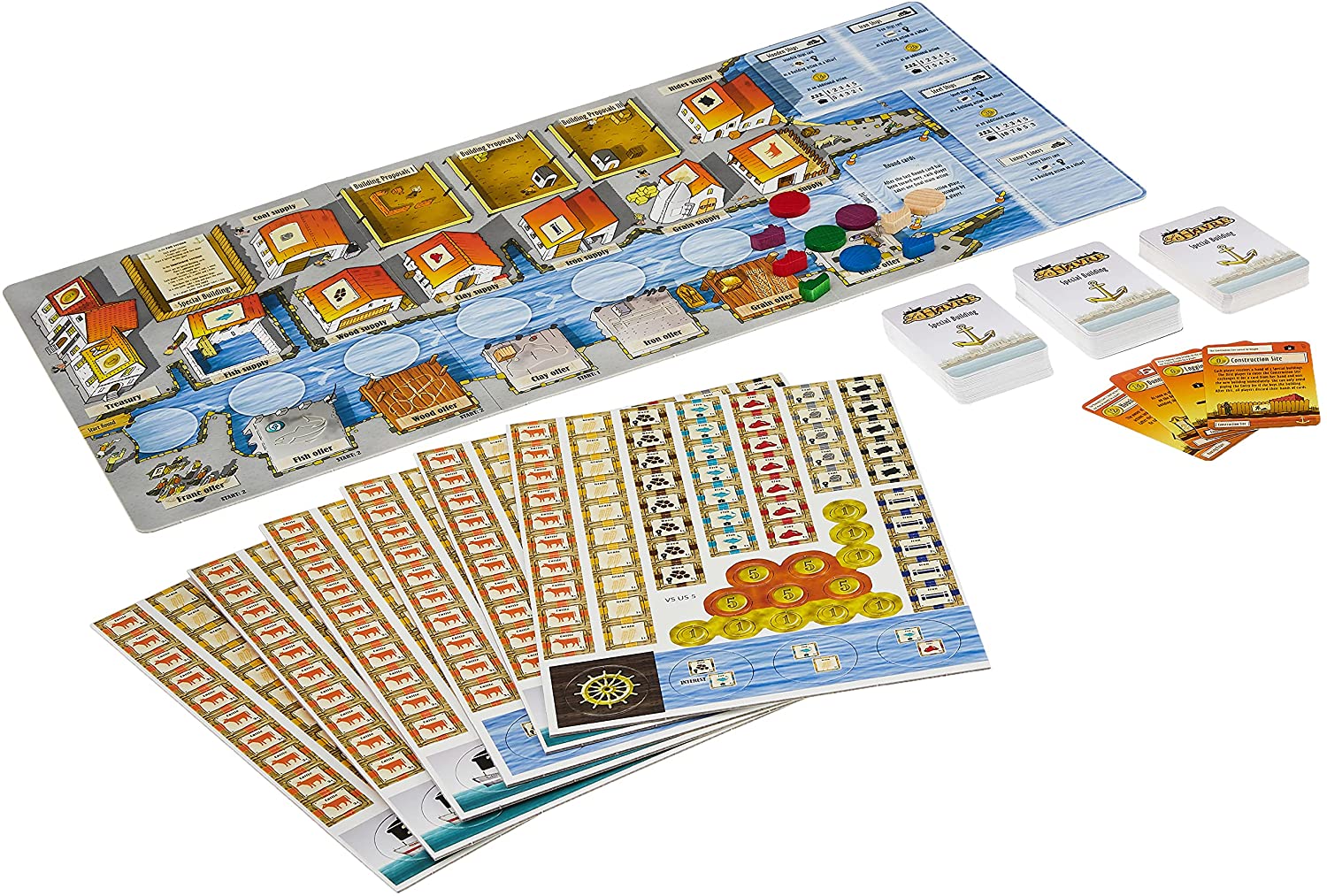 Le Havre - Including Le Grand Hameau Expansion [Board Game, 1-5 Players] Board Game Z-Man Games   