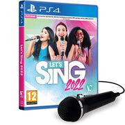 Let's Sing 2022 - Single Microphone Bundle [PlayStation 4] PlayStation 4 Video Game Ravenscourt   