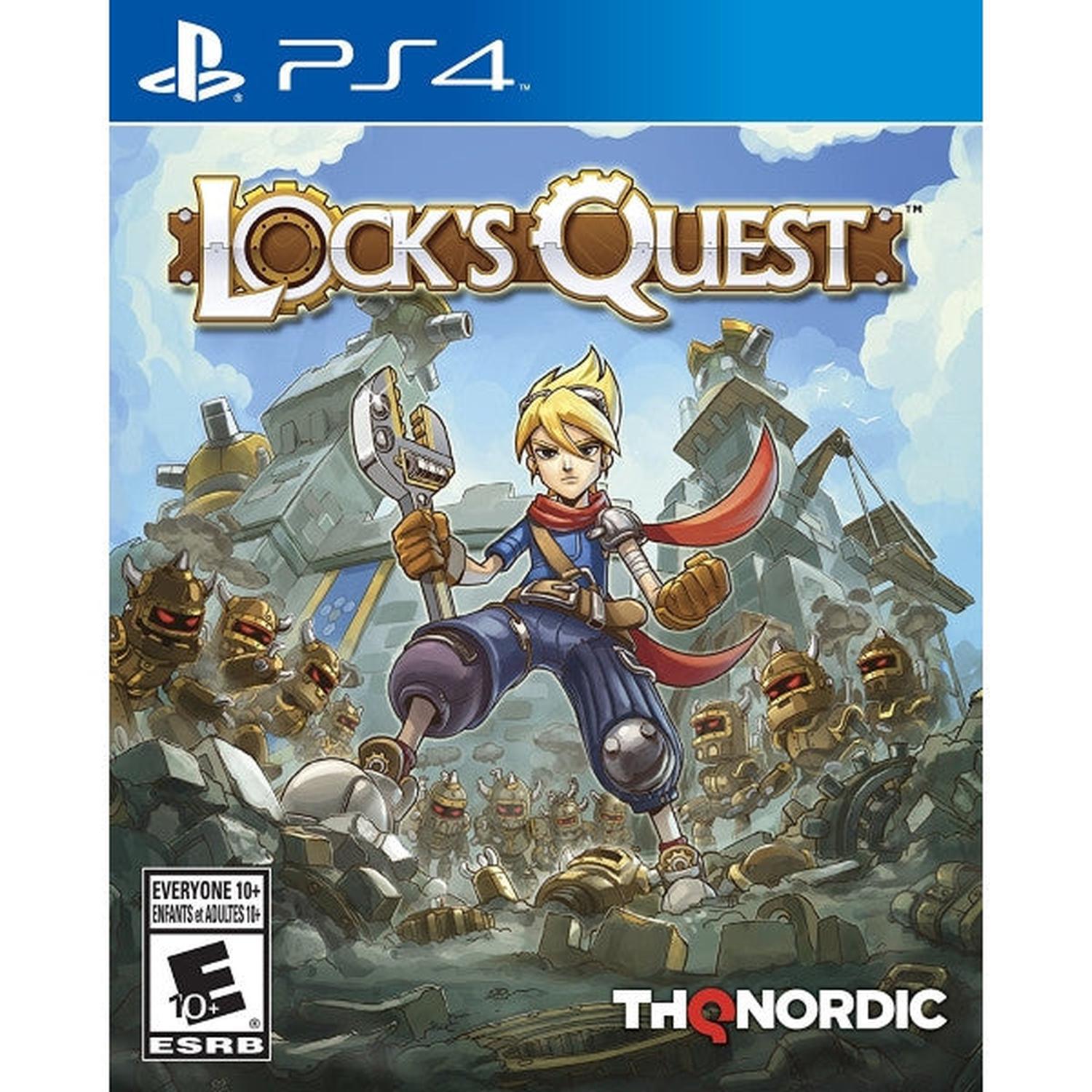 Lock's Quest [PlayStation 4] PlayStation 4 Video Game Nordic Games   
