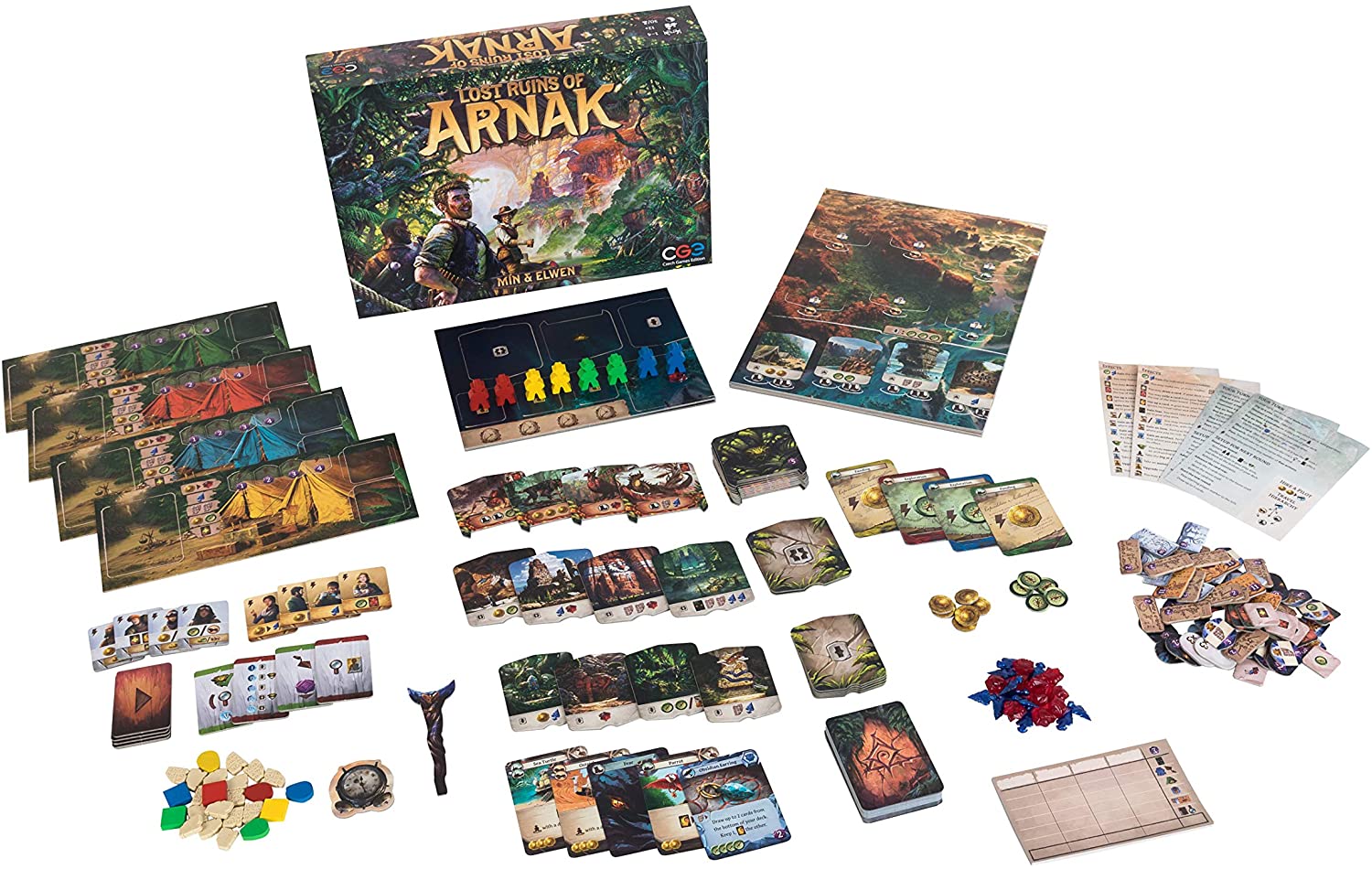 Lost Ruins of Arnak [Board Game, 1-4 Players] Board Game Czech Games Edition   