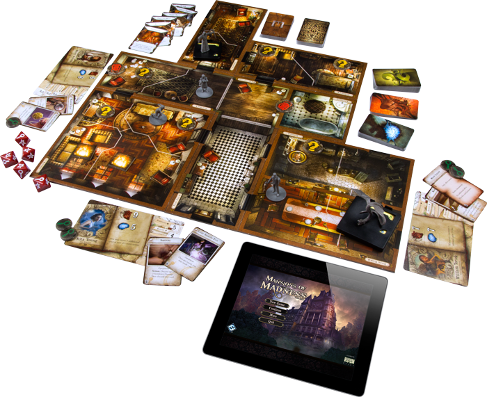 Mansions of Madness - 2nd Edition [Board Game, 1-5 Players] Board Game Fantasy Flight Games   