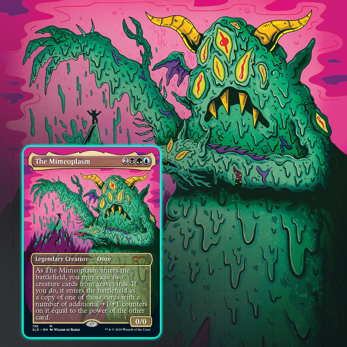 Magic: The Gathering TCG: Secret Lair Drop Series - Prime Slime Card Game Wizards of the Coast
