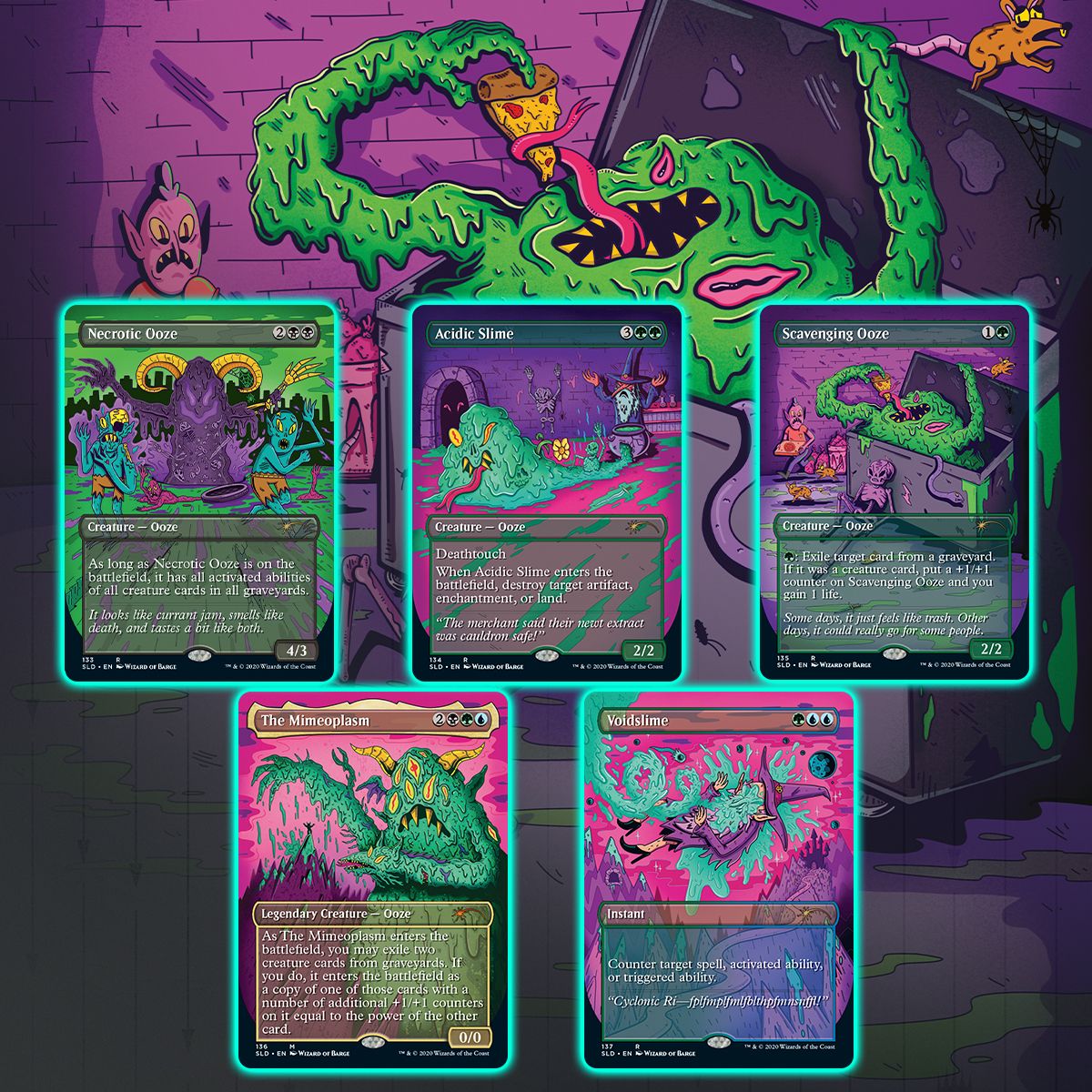 Magic: The Gathering TCG: Secret Lair Drop Series - Prime Slime Card Game Wizards of the Coast