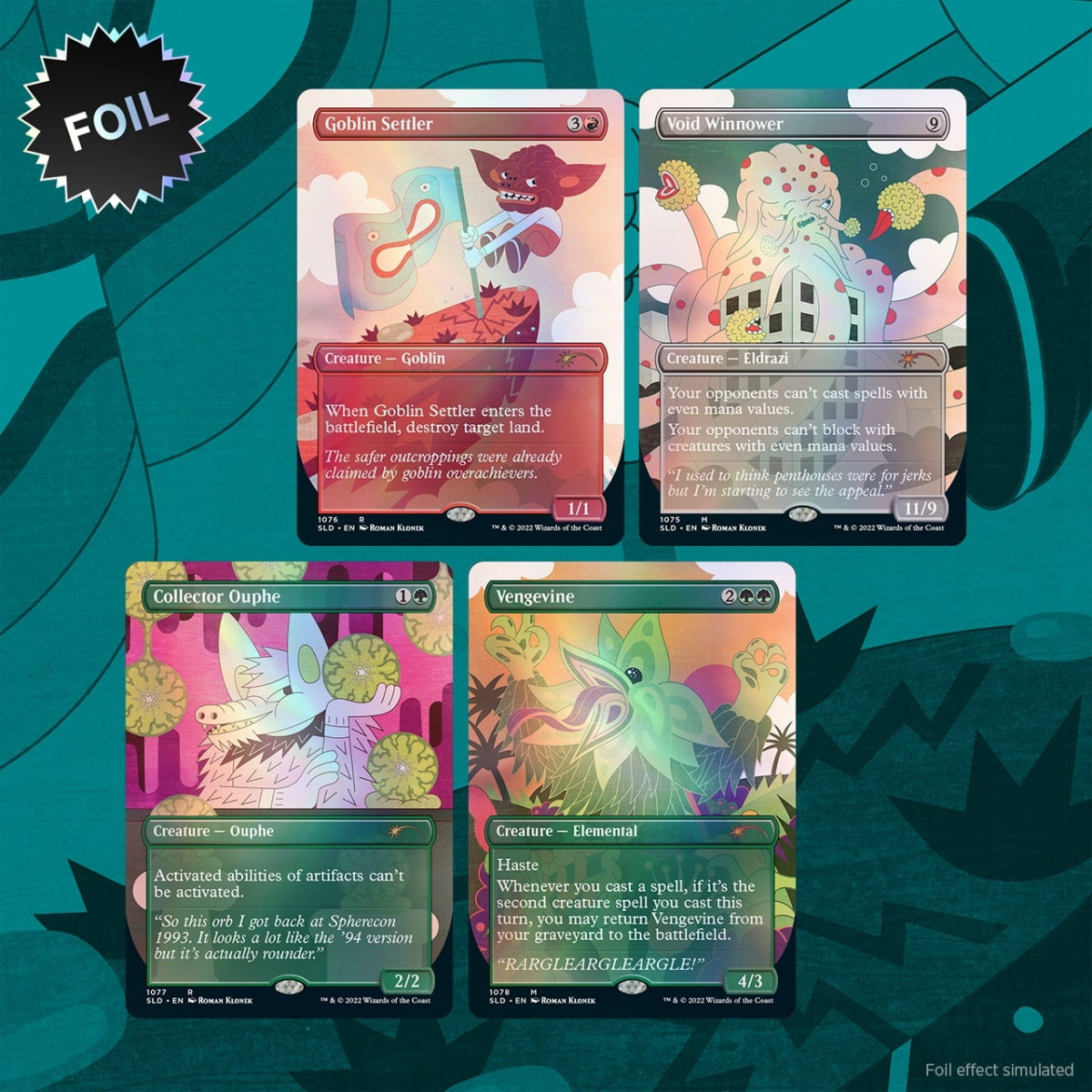 Magic: The Gathering TCG: Secret Lair Drop Series - Just Some Totally Normal Guys - Foil Card Game Wizards of the Coast