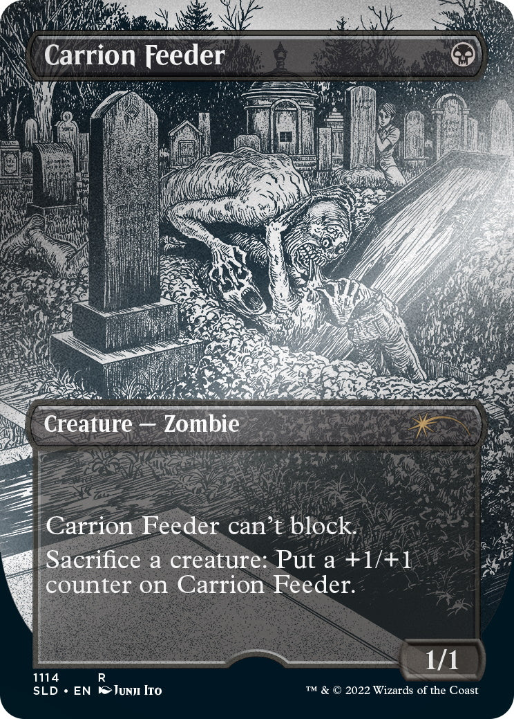 Magic: The Gathering TCG: Secret Lair Drop Series - Special Guest: Junji Ito (English) - Foil Etched Edition Card Game Wizards of the Coast