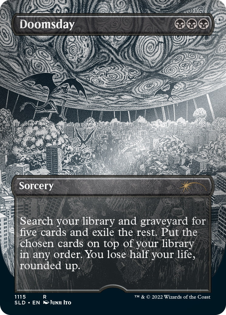 Magic: The Gathering TCG: Secret Lair Drop Series - Special Guest: Junji Ito (English) - Foil Etched Edition Card Game Wizards of the Coast