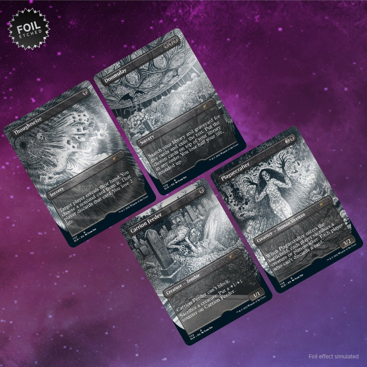 Magic: The Gathering TCG: Secret Lair Drop Series - Special Guest: Junji Ito (English) - Foil Etched Edition Card Game Wizards of the Coast