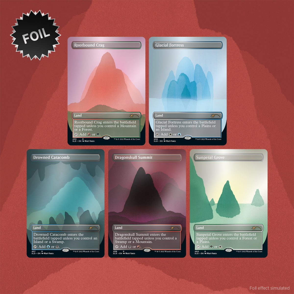 Magic: The Gathering TCG: Secret Lair Drop Series - Special Guest: Matt Jukes - Foil Card Game Wizards of the Coast